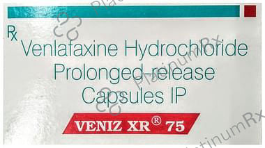 Veniz XR 75mg Capsule 10s
