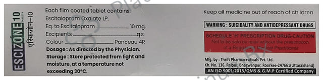Escizone 10 Tablet