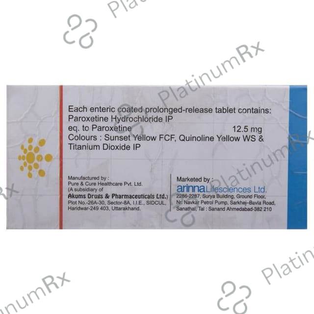 Patroxta 12.5 Tablet PR