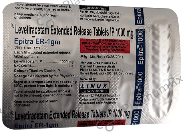 Epitra ER 1gm Tablet 10s