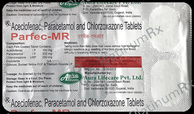 Parfec MR Tablet 10s