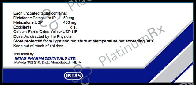 Flaminta 50/400mg Tablet 10s