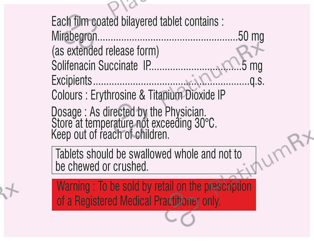 Ambigron S 50/5mg Tablet ER 10s
