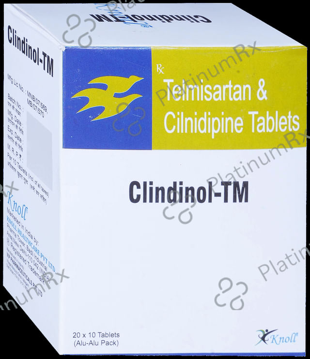 Clindinol TM 10/40mg Tablet 10s