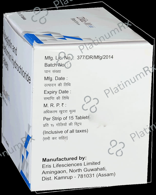 Zilda M 500mg/50mg Tablet