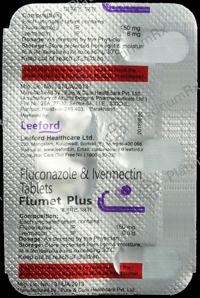 Flumet Plus 150/6mg Tablet 1s