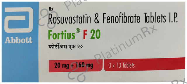 Fortius F 20/160mg Tablet 10s