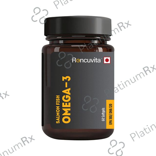 Roncuvita Salmon Fish Omega 3 Softgel 60s