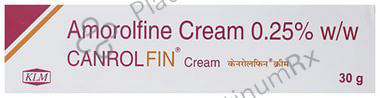 Canrolfin 0.25% Cream 30gm