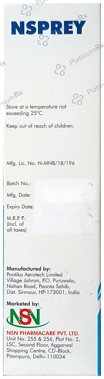 Nsprey 0.9% Nasal Spray 100ml