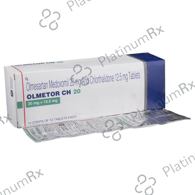 Olmetor CH 12.5/20mg Tablet 10s