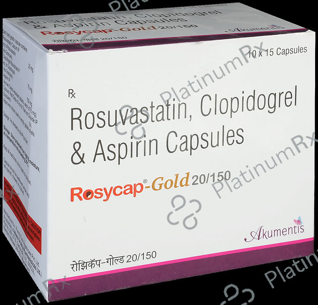 Rosycap Gold 20/150 Capsule 15s