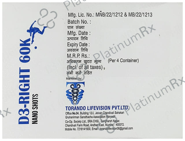 D3 High 60K Solution Nano Shot 5ml