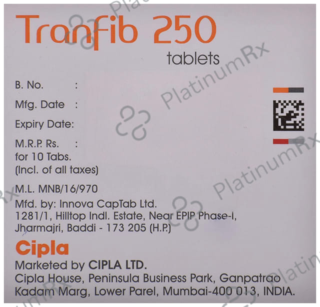 Tranfib 250mg Tablet