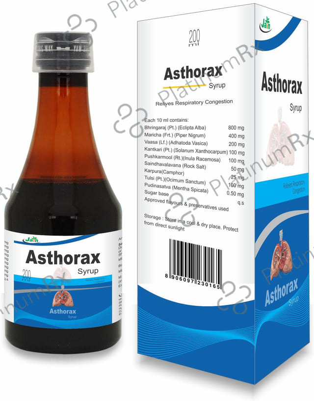 Jain Asthorax Syrup 200 ml