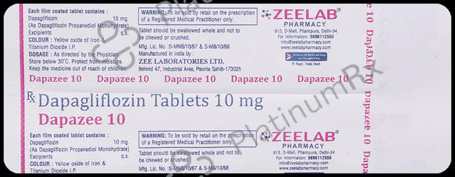 Dapazee 10 Tablet