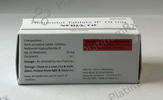 Nebia 10mg Tablet 10s