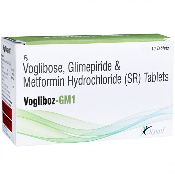 Vogliboz GM 1/500/0.2mg Tablet SR 10s