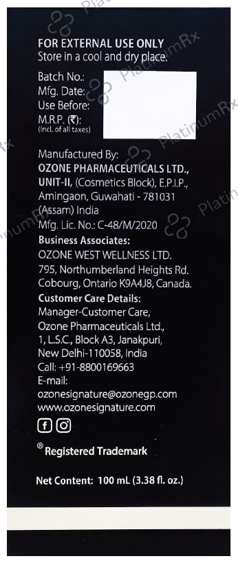 Ozone Signature Repair Essence