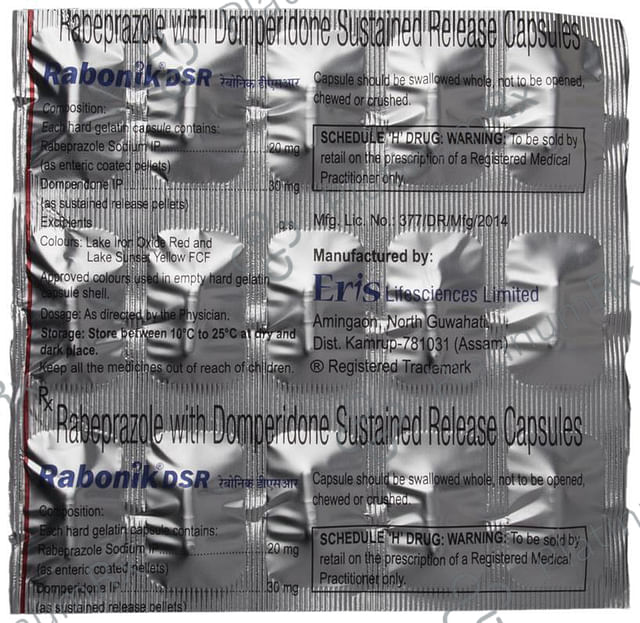 Rabonik DSR 30/20mg Capsule SR 15s