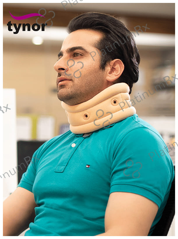 Tynor B 02 Soft Cervical Collar with Support Medium 1s