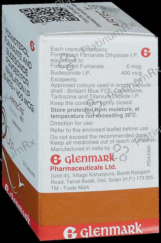 Airtec FB 400/6mcg Instacap 30s