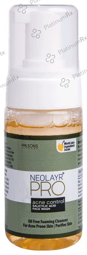 Neolayr Pro Acne Control Salicylic Acid Face Wash