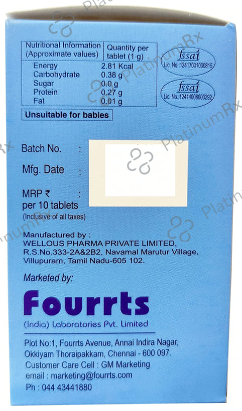 Fourts Herbo Vit 33 Tablet 10s