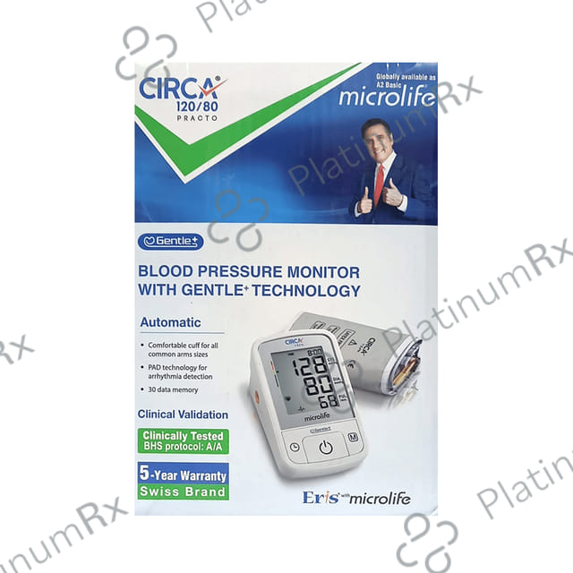 Circa 120/80 Practo Microlife Blood Pressure Monitor