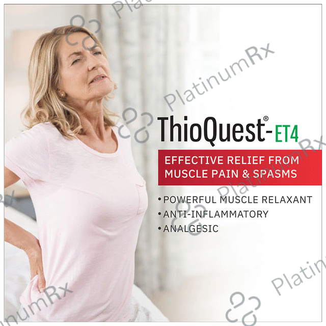 Thioquest ET 60/4mg Tablet 10s