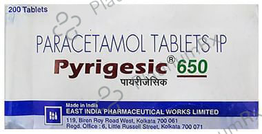 Pyrigesic 650mg Tablet 10s