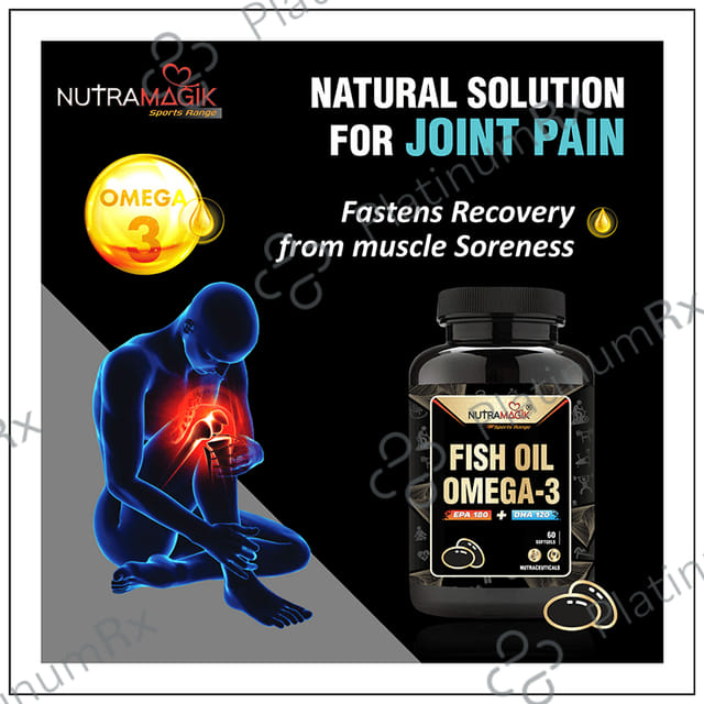 Nutramagik Fish Oil Omega 3 Softgel Capsule 60s