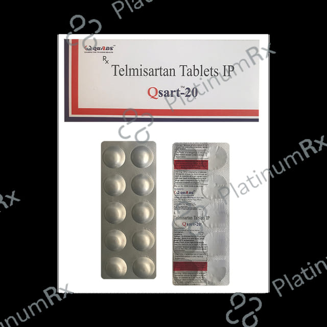 Qsart 20mg Tablet 10s