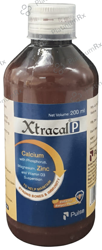 Xtracal P Oral Suspension Delicious Banana 200ml