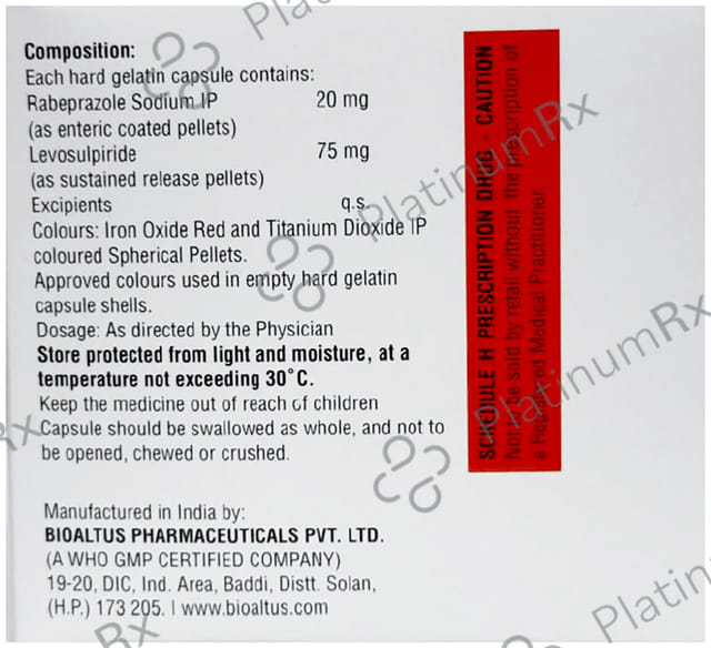 Rabnox 75/20mg L Capsule SR 10s