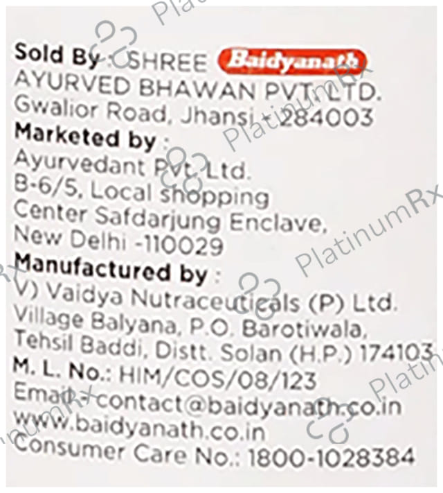 Baidyanath (Jhansi) Ayurvedant Herbal Anti Hairfall Shampoo