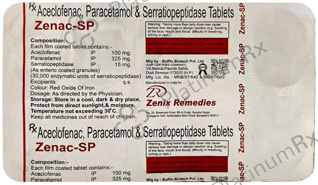 Zenac SP Tablet