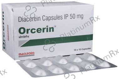 Orcerin 50mg Capsule 10s