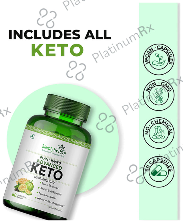Simply Herbal Advanced Keto 1000mg Capsule