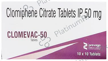 Clomevac 50mg Tablet 10s