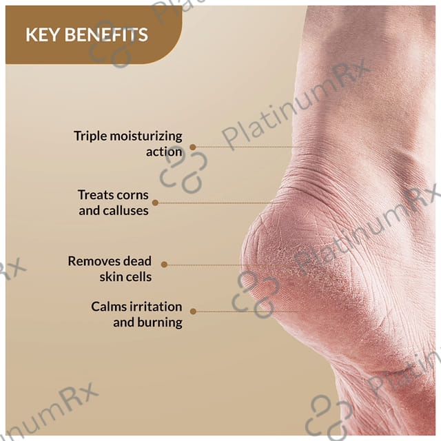 Fixderma Foot Cream - For Dry, Cracked or Calloused Foot Skin 60 gm