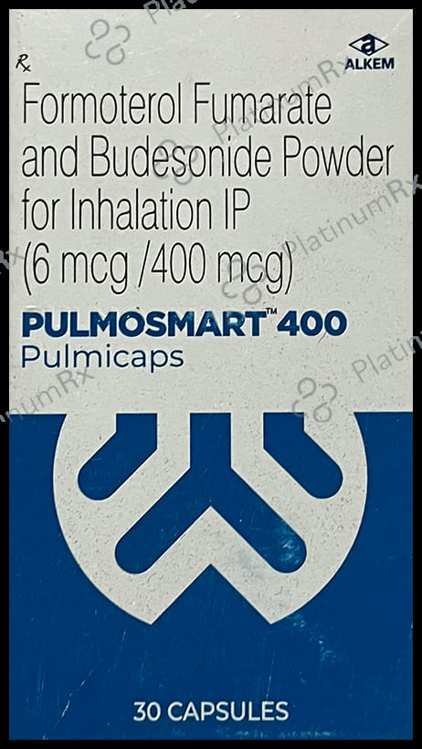 Pulmosmart 400/6mcg Capsule 30s