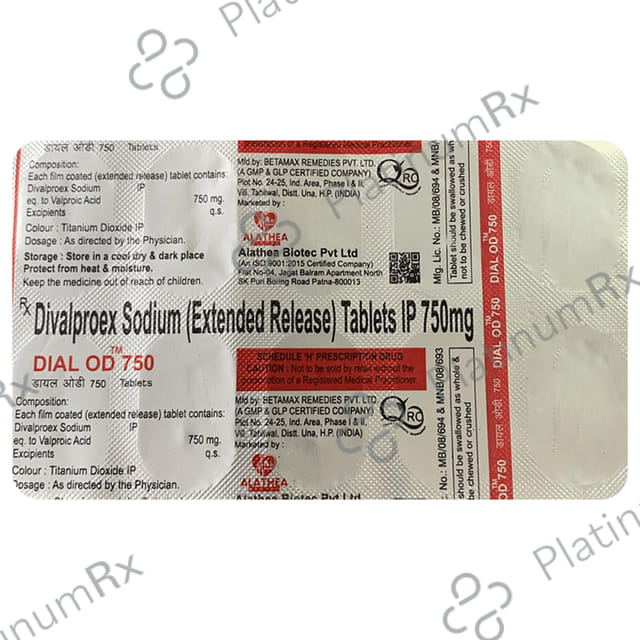 Dial OD 750 Tablet ER 10s