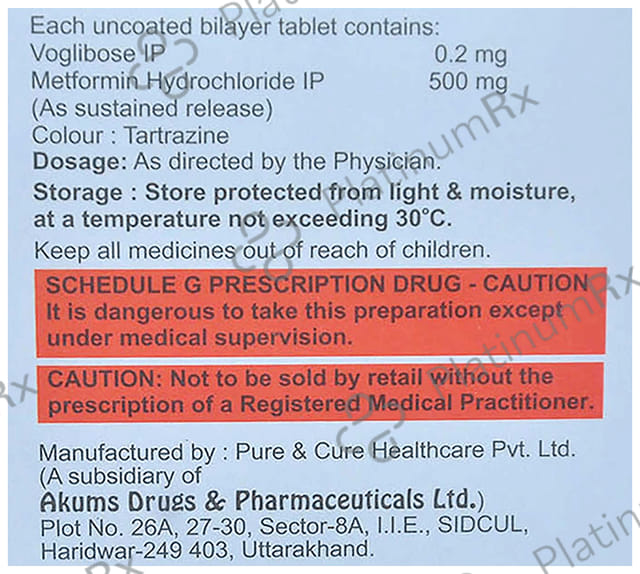 Metasens V 500/0.2mg Tablet SR 10s