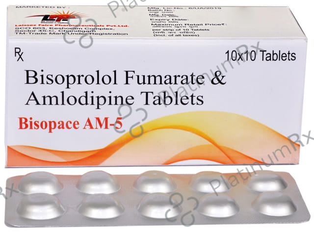 Bisopace AM 5/5mg Tablet 10s