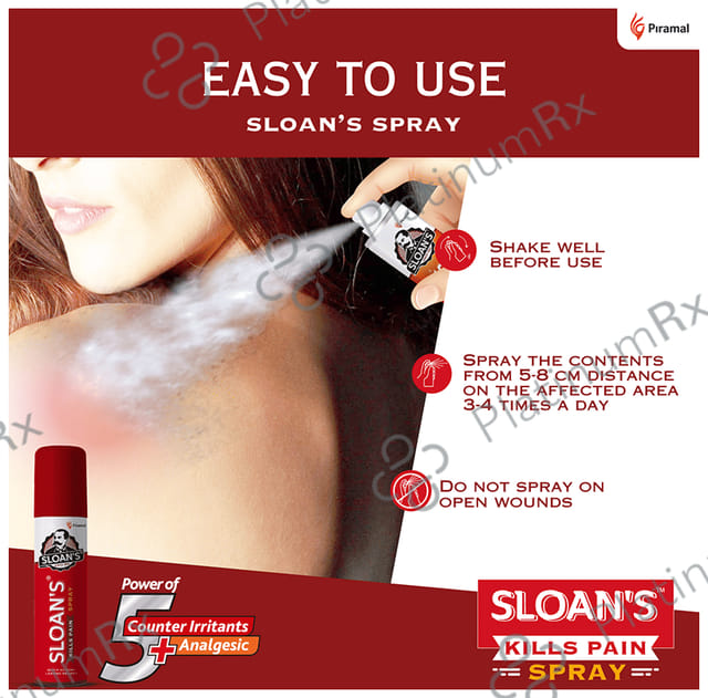 Sloan's Spray (55gm Each) 3 sprays