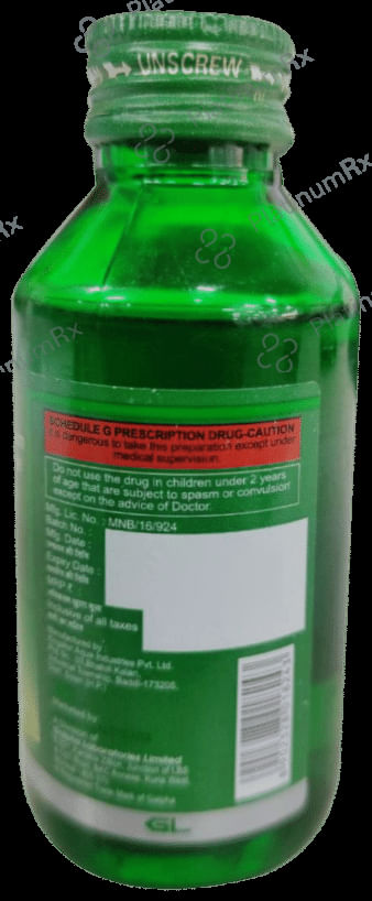 Gulfadryl Green Cough Expectorant Mint 100ml