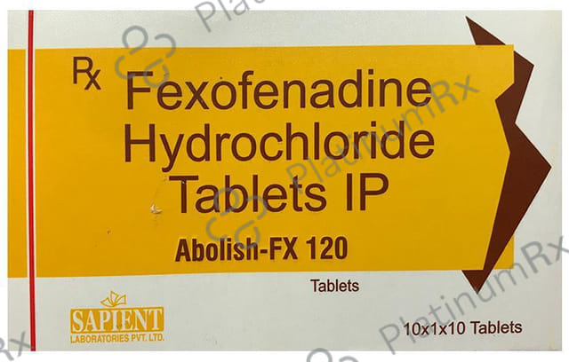 Abolish FX 120mg Tablet 10s
