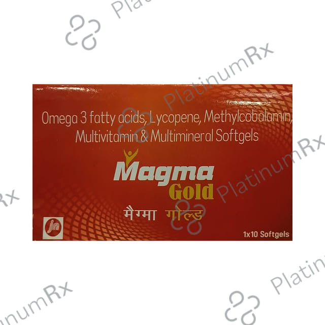 Magma Gold Soft Gelatin Capsule