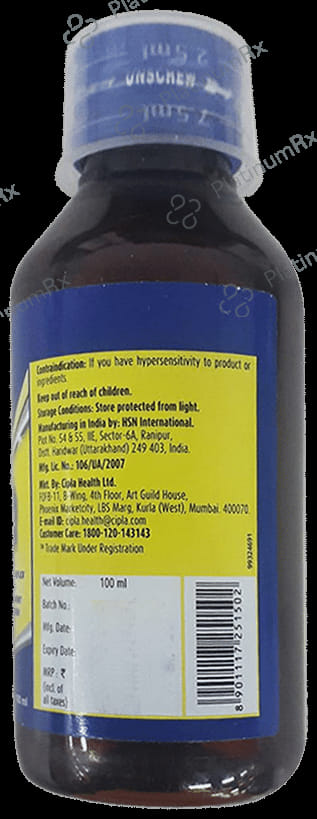 Cofsils 15mg Dry Cough Syrup 100ml